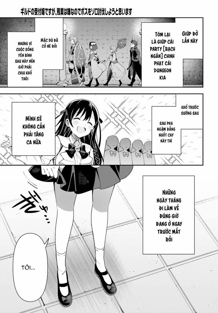 manhwax10.com - Truyện Manhwa Guild No Uketsukejou Desu Ga, Zangyou Wa Iya Nanode Boss Wo Solo Toubatsu Shiyou To Omoimasu Chương 10 Trang 22