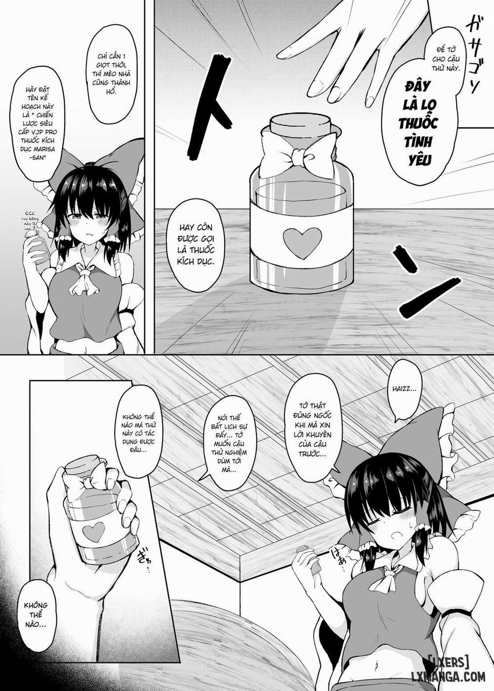 manhwax10.com - Truyện Manhwa H ga Shitai Reimu-san ni Biyaku o Morareru Hanashi Chương Oneshot Trang 4