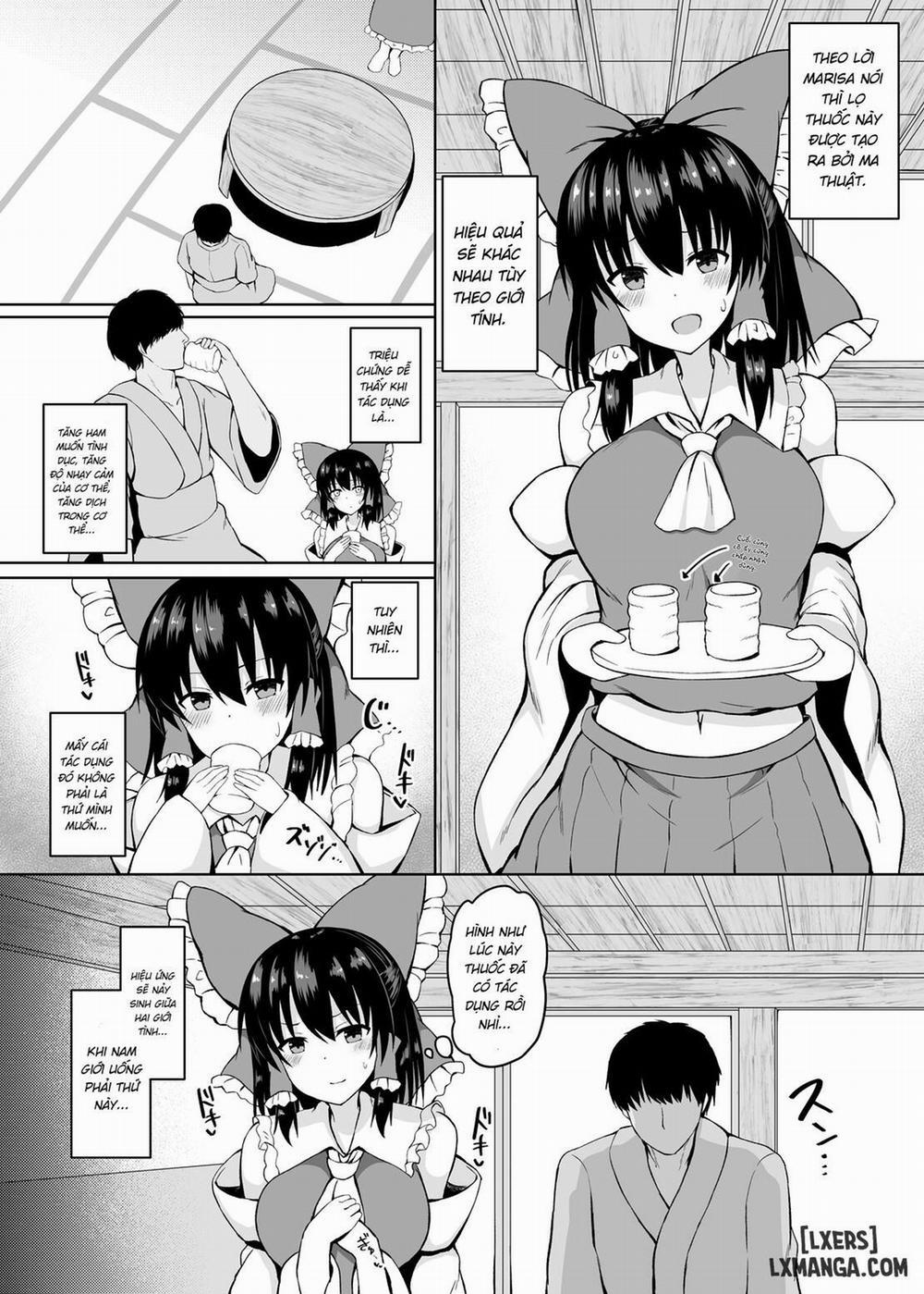 manhwax10.com - Truyện Manhwa H ga Shitai Reimu-san ni Biyaku o Morareru Hanashi Chương Oneshot Trang 5