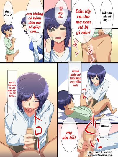 manhwax10.com - Truyện Manhwa Hahabote! Dougan Kyonyuu Okaa-san ga Musuko ni Haramasarete Shiawase ni Naru Hanash Chương 1 Trang 11