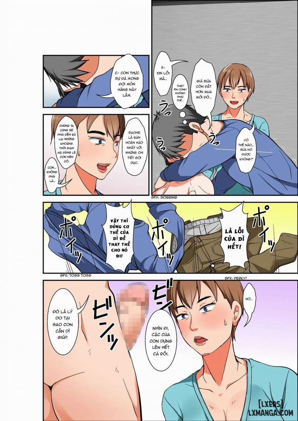 manhwax10.com - Truyện Manhwa Hahaoya to SEX shiyou to shitara cho binkan taishitsu no oba ga wana ni kakatta hanashi Chương 1 Trang 13