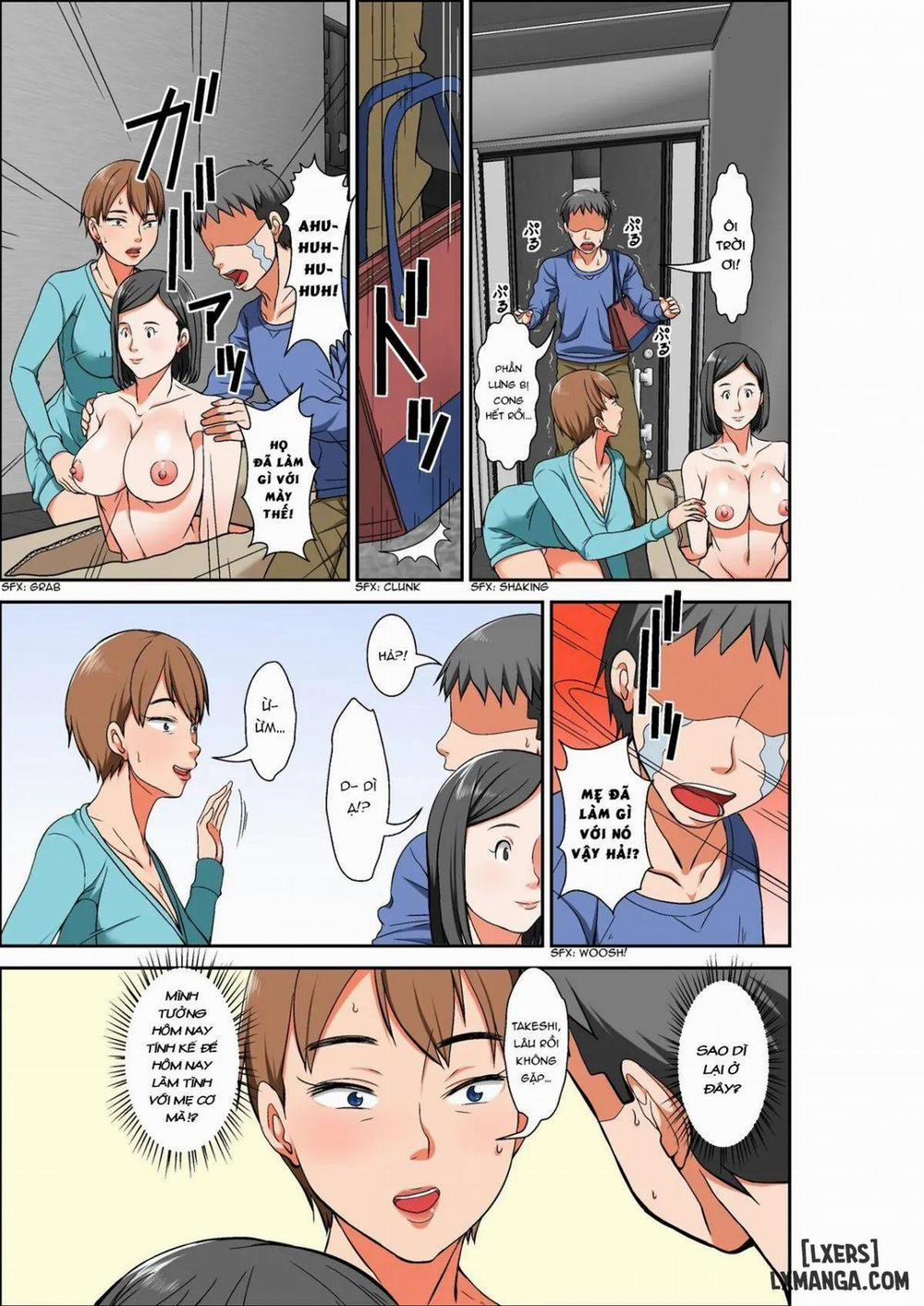 manhwax10.com - Truyện Manhwa Hahaoya to SEX shiyou to shitara cho binkan taishitsu no oba ga wana ni kakatta hanashi Chương 1 Trang 8