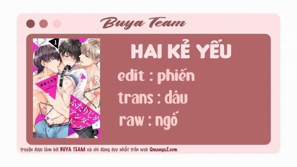 manhwax10.com - Truyện Manhwa Hai Kẻ Yếu Chương 1 Trang 1