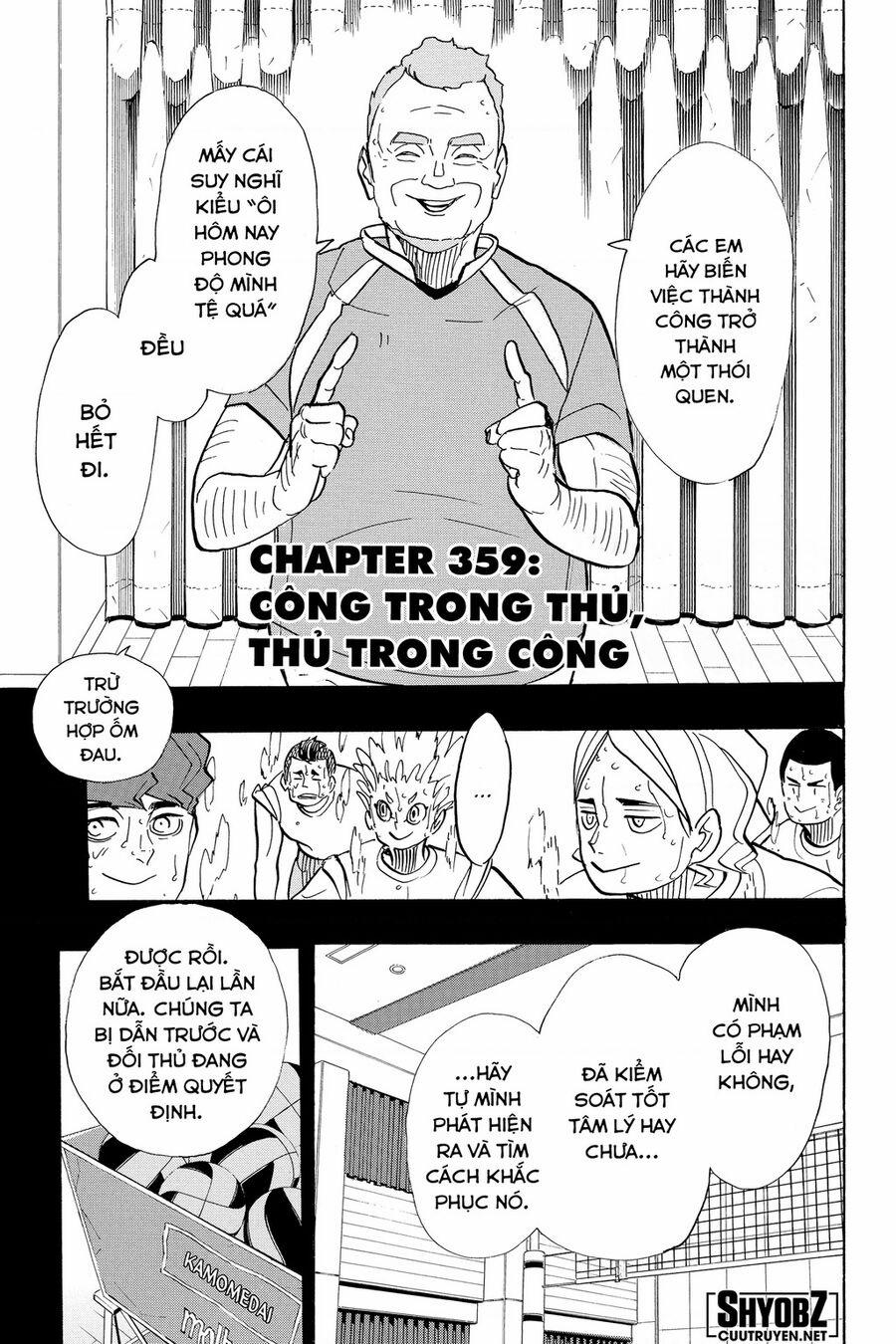 Haikyuu Chương 359 Trang 1