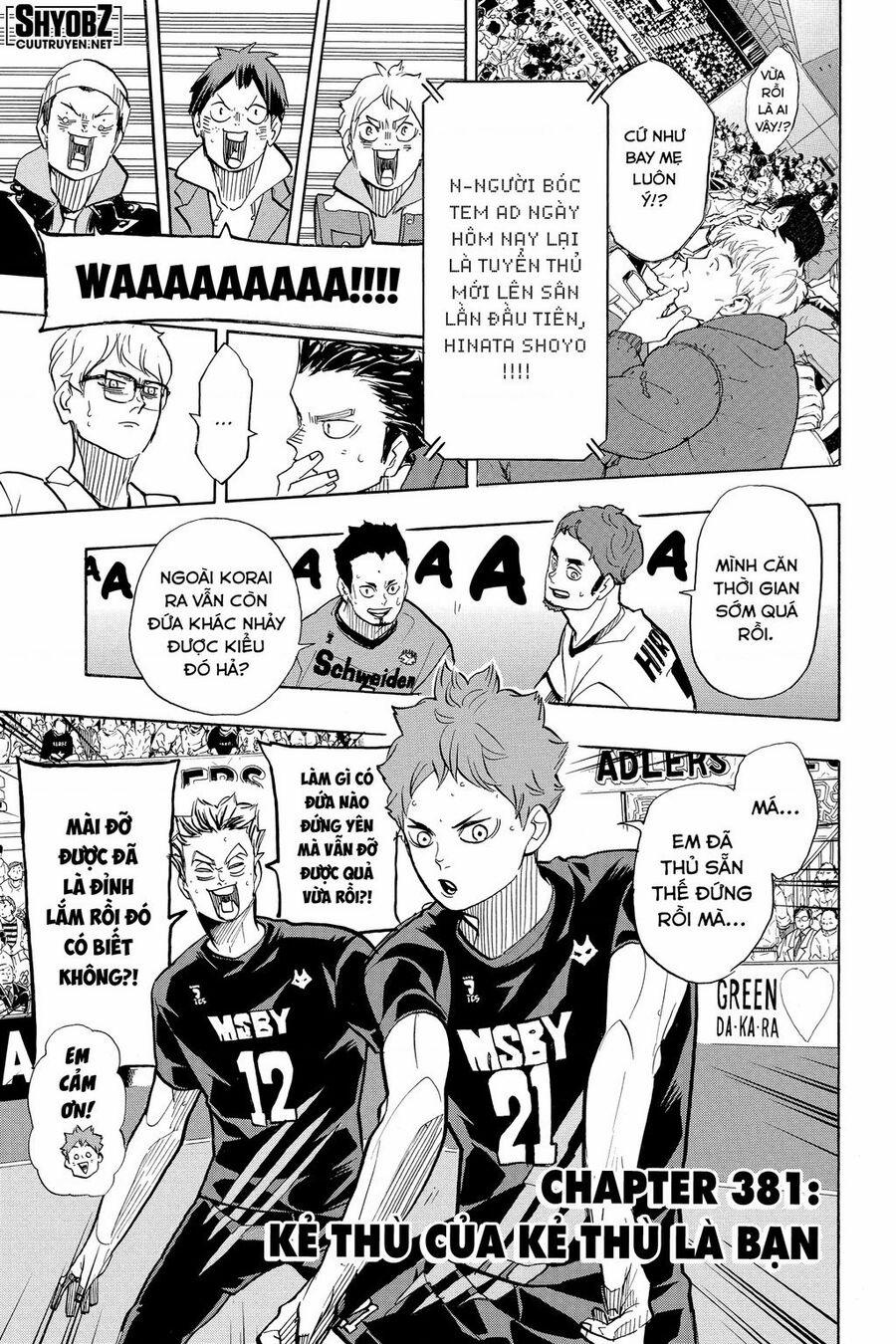 Haikyuu Chương 381 Trang 2