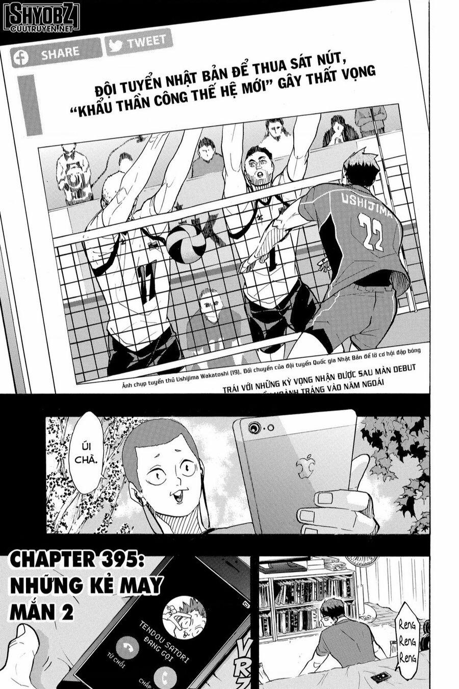 Haikyuu Chương 395 Trang 3