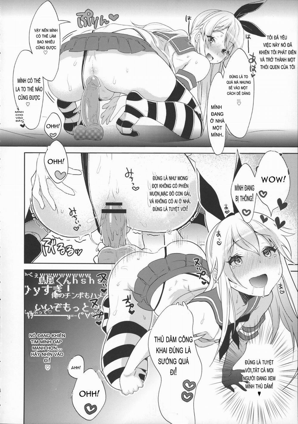 manhwax10.com - Truyện Manhwa Haishin! Shimakaze-kun no Heya (Kantai Collection) Chương Oneshot Trang 5