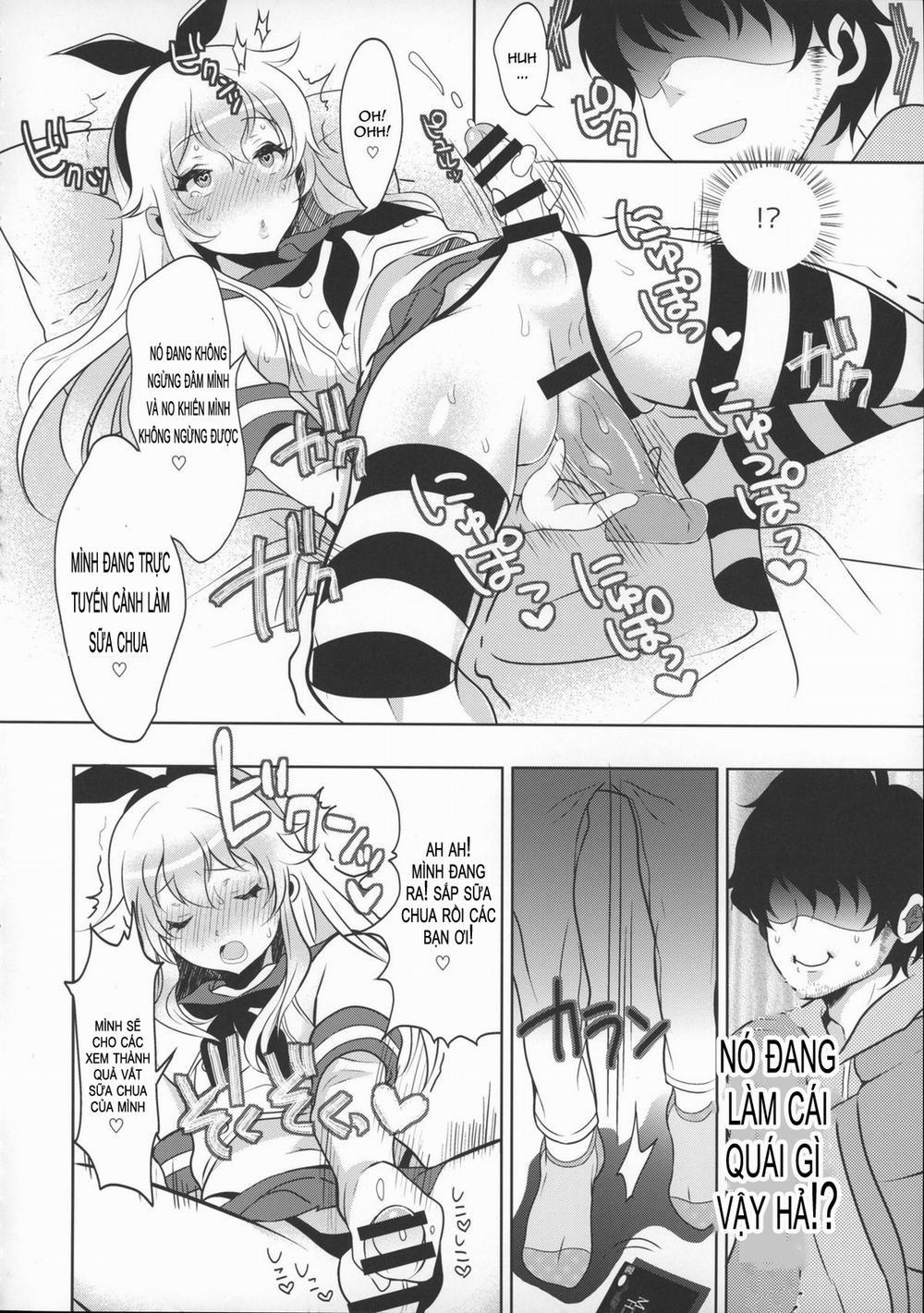 manhwax10.com - Truyện Manhwa Haishin! Shimakaze-kun no Heya (Kantai Collection) Chương Oneshot Trang 7