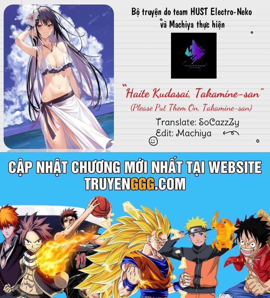 manhwax10.com - Truyện Manhwa Haite Kudasai, Takamine San Chương 52 Trang 22