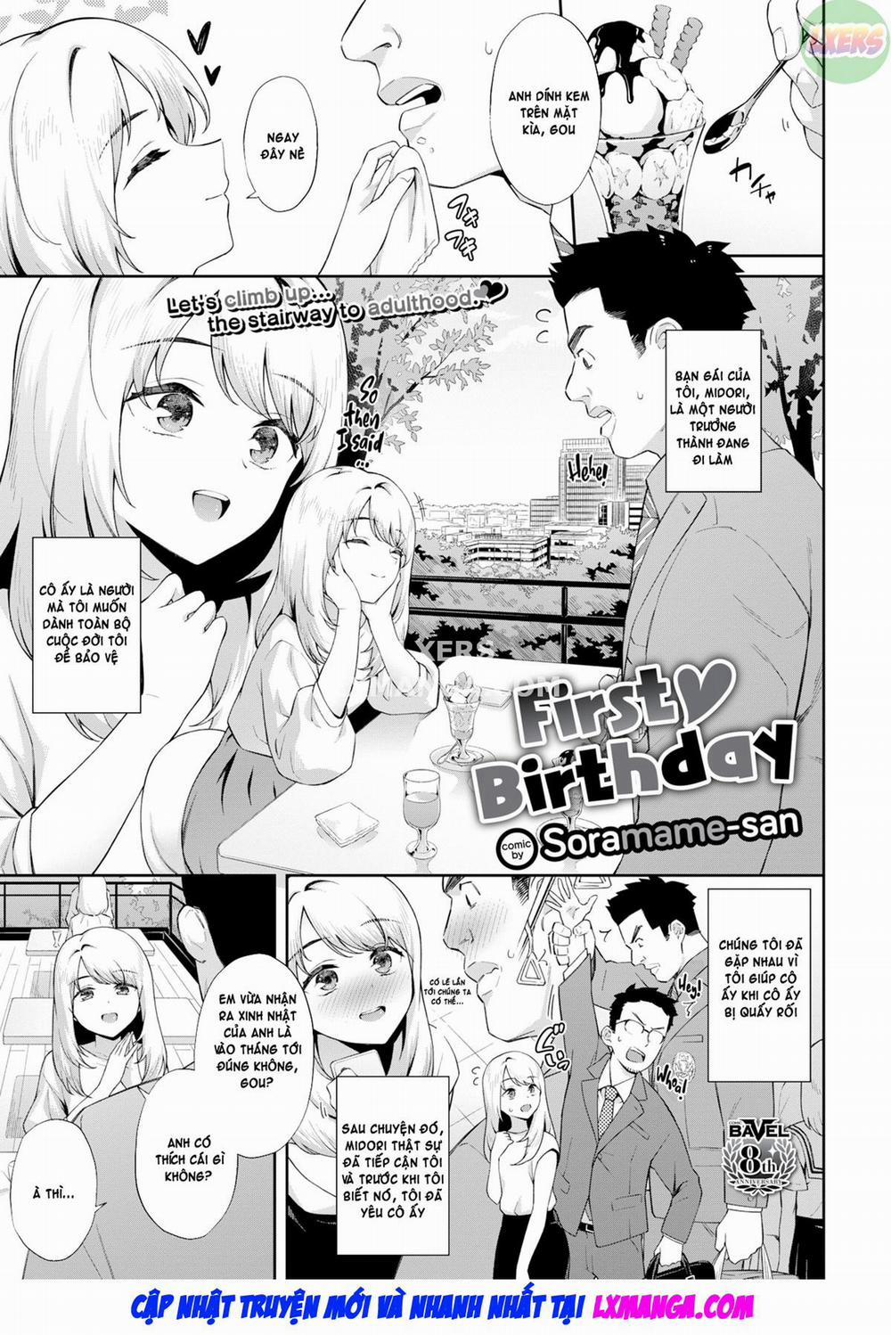 manhwax10.com - Truyện Manhwa Hajimete no Birthday Chương Oneshot Trang 2