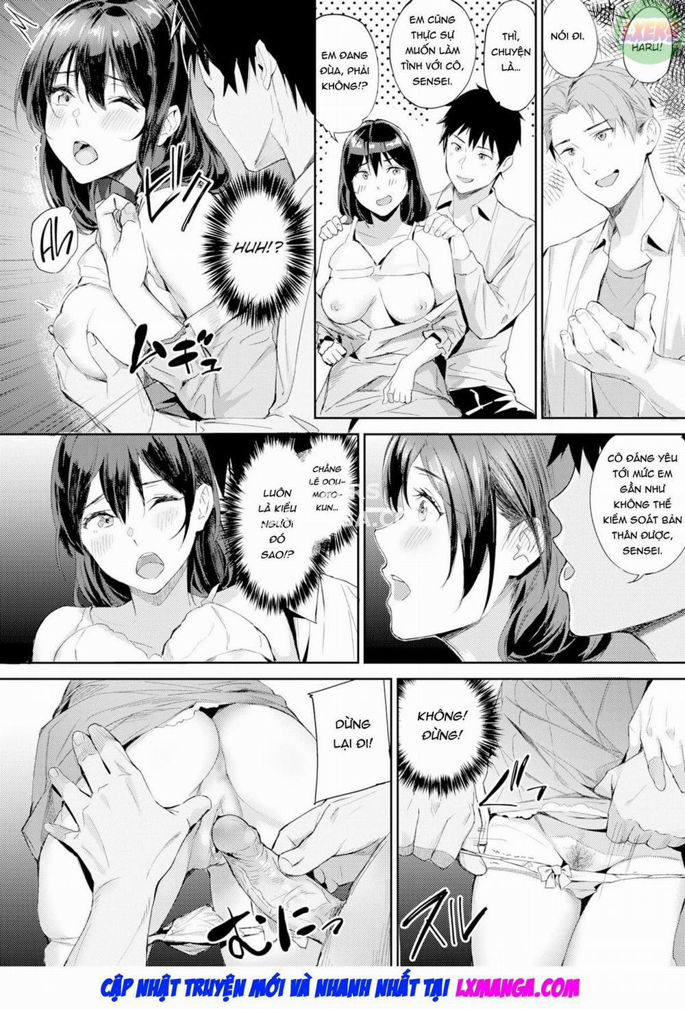 manhwax10.com - Truyện Manhwa Hamerarete ♡ Onna Kyoushi Chương Oneshot Trang 17