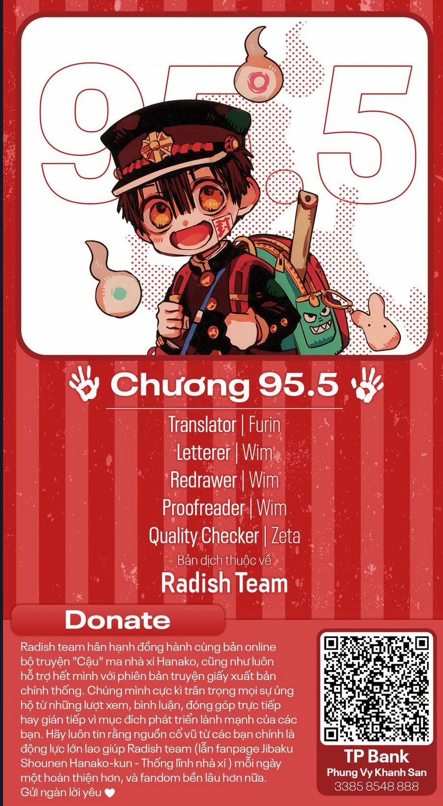 manhwax10.com - Truyện Manhwa Hanako-Kun Nhà Xí Chương 95 5 Trang 3