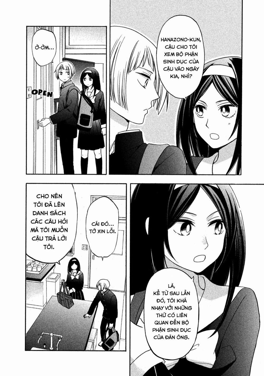 manhwax10.com - Truyện Manhwa Hanazono And Kazoe’s Bizzare After School Rendezvous Chương 3 Trang 6