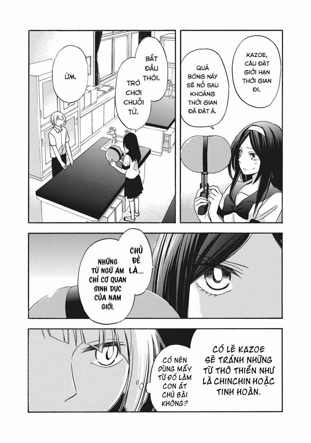 manhwax10.com - Truyện Manhwa Hanazono And Kazoe’s Bizzare After School Rendezvous Chương 9 Trang 10