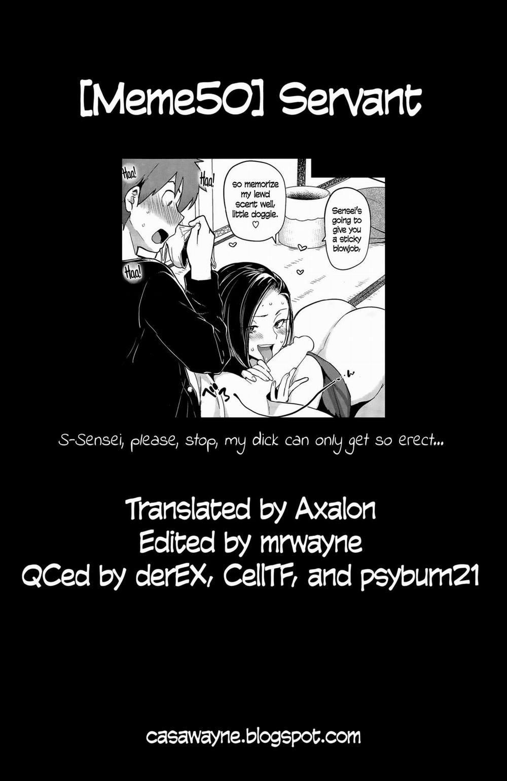 manhwax10.com - Truyện Manhwa Hand Writing & Servant Chương 0 Servant Trang 22