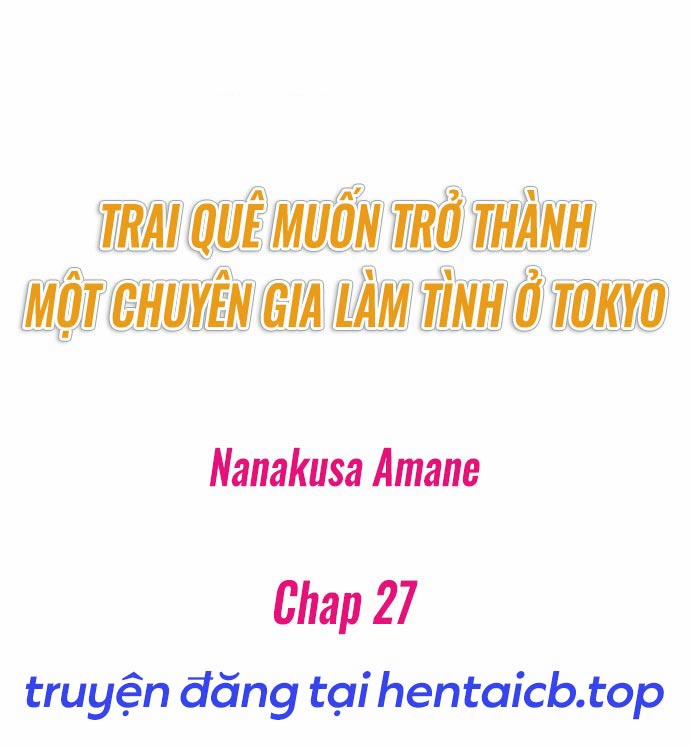 manhwax10.com - Truyện Manhwa Hành Trình Thành Thánh Chịch Tokyo Chương 27 0 END Trang 2