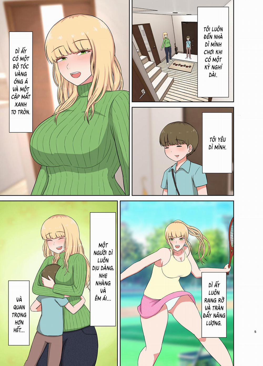 manhwax10.com - Truyện Manhwa Hấp diêm người dì tóc vàng đang ngủ say Chương Oneshot Trang 5