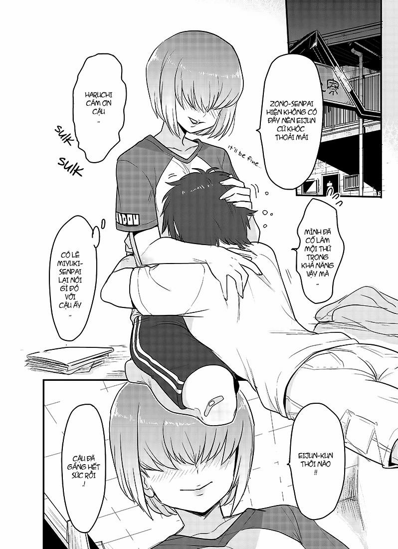 manhwax10.com - Truyện Manhwa Haruichi-kun ga Nagusame Ecchi Shite Kureru Hon. (Daiya no Ace) Chương 1shot Trang 5