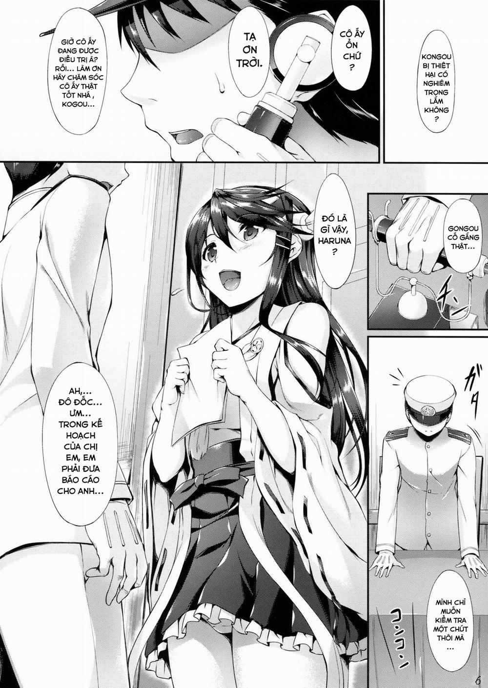 manhwax10.com - Truyện Manhwa Haruna Break Down (Kantai Collection -KanColle-) Chương Oneshot Trang 4