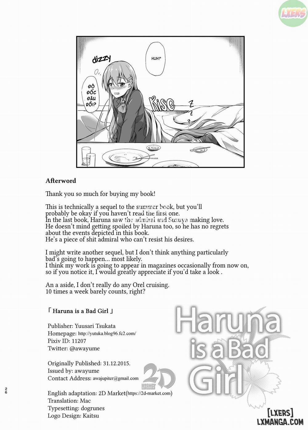 manhwax10.com - Truyện Manhwa Haruna is a Bad Girl Chương Oneshot Trang 26