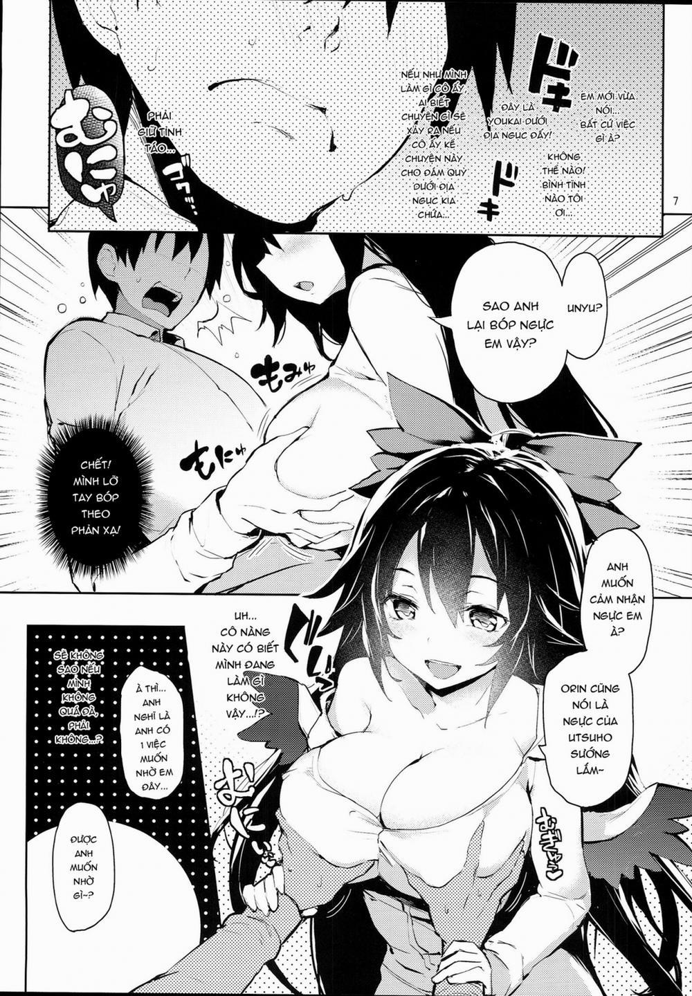 manhwax10.com - Truyện Manhwa Hasande Kudasai Okuu-chan! (Touhou Project) Chương Oneshot Trang 8