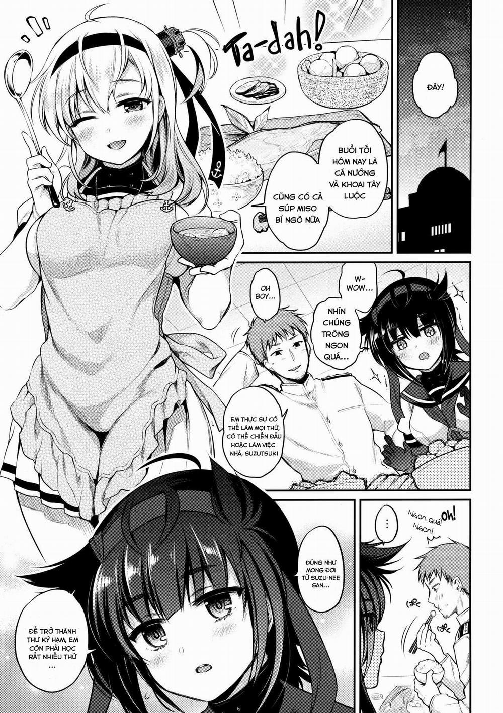 manhwax10.com - Truyện Manhwa Hatsu Suzux! (Kantai Collection -KanColle-) Chương Oneshot Trang 5