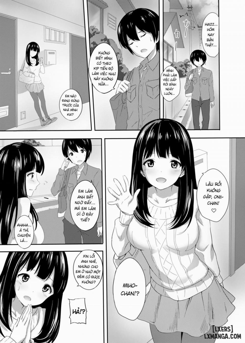 manhwax10.com - Truyện Manhwa Hatsujou Iede Musume ~Shinseki JK Miho-chan no Gohoushi Seikatsu Chương Oneshot Trang 2