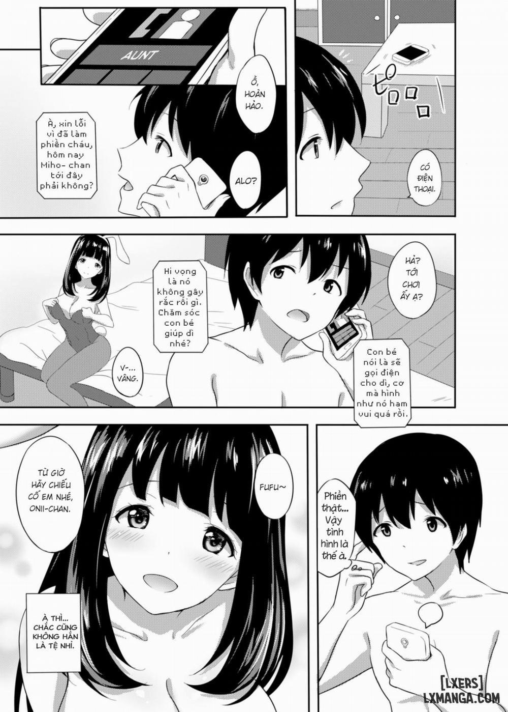 manhwax10.com - Truyện Manhwa Hatsujou Iede Musume ~Shinseki JK Miho-chan no Gohoushi Seikatsu Chương Oneshot Trang 24