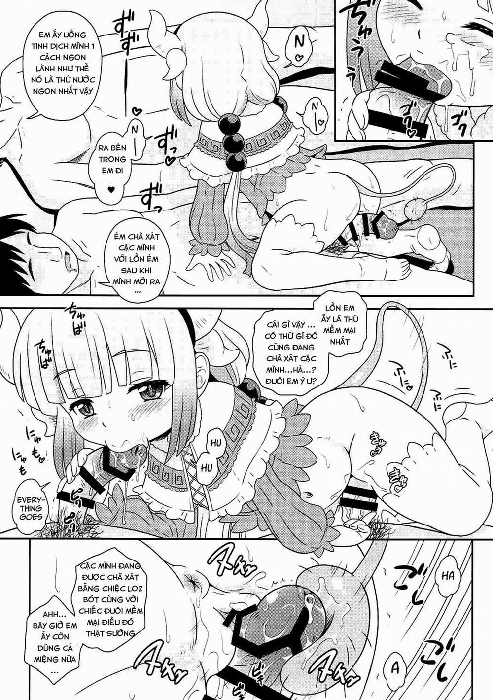 manhwax10.com - Truyện Manhwa Hatsujouki no Kanna-chan to Kamuix (Kobayashi-san-chi no Maid Dragon) Chương Oneshot Trang 8