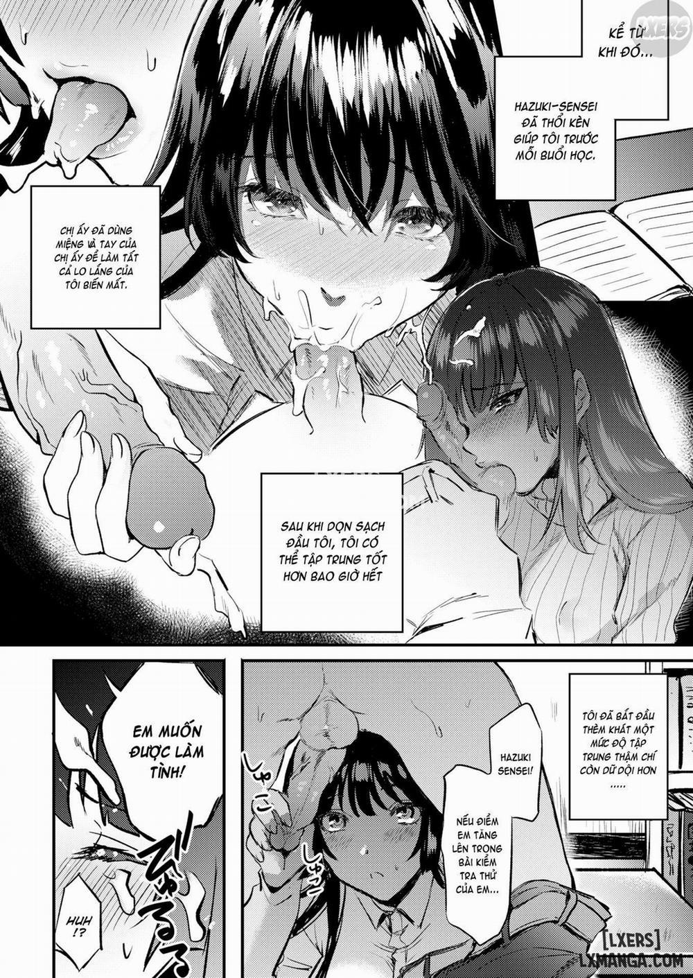 manhwax10.com - Truyện Manhwa Hazuki-sensei's Too Sexy for Me to Concentrate Chương Oneshot Trang 8