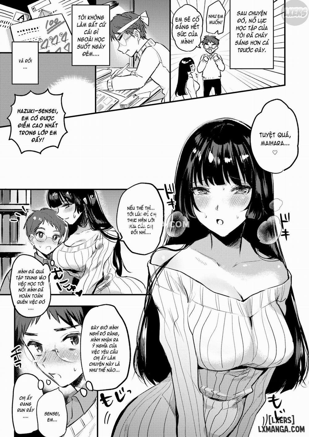 manhwax10.com - Truyện Manhwa Hazuki-sensei's Too Sexy for Me to Concentrate Chương Oneshot Trang 9