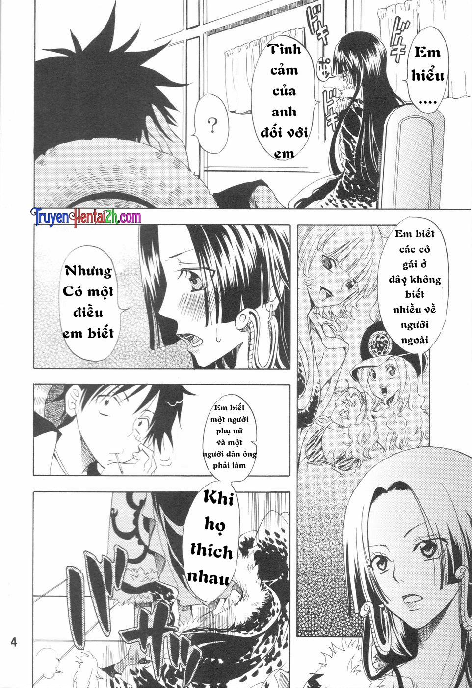 manhwax10.com - Truyện Manhwa Hebihime-Sama Goranshin Desu! 1+2 (One Piece) Chương 1 Trang 3