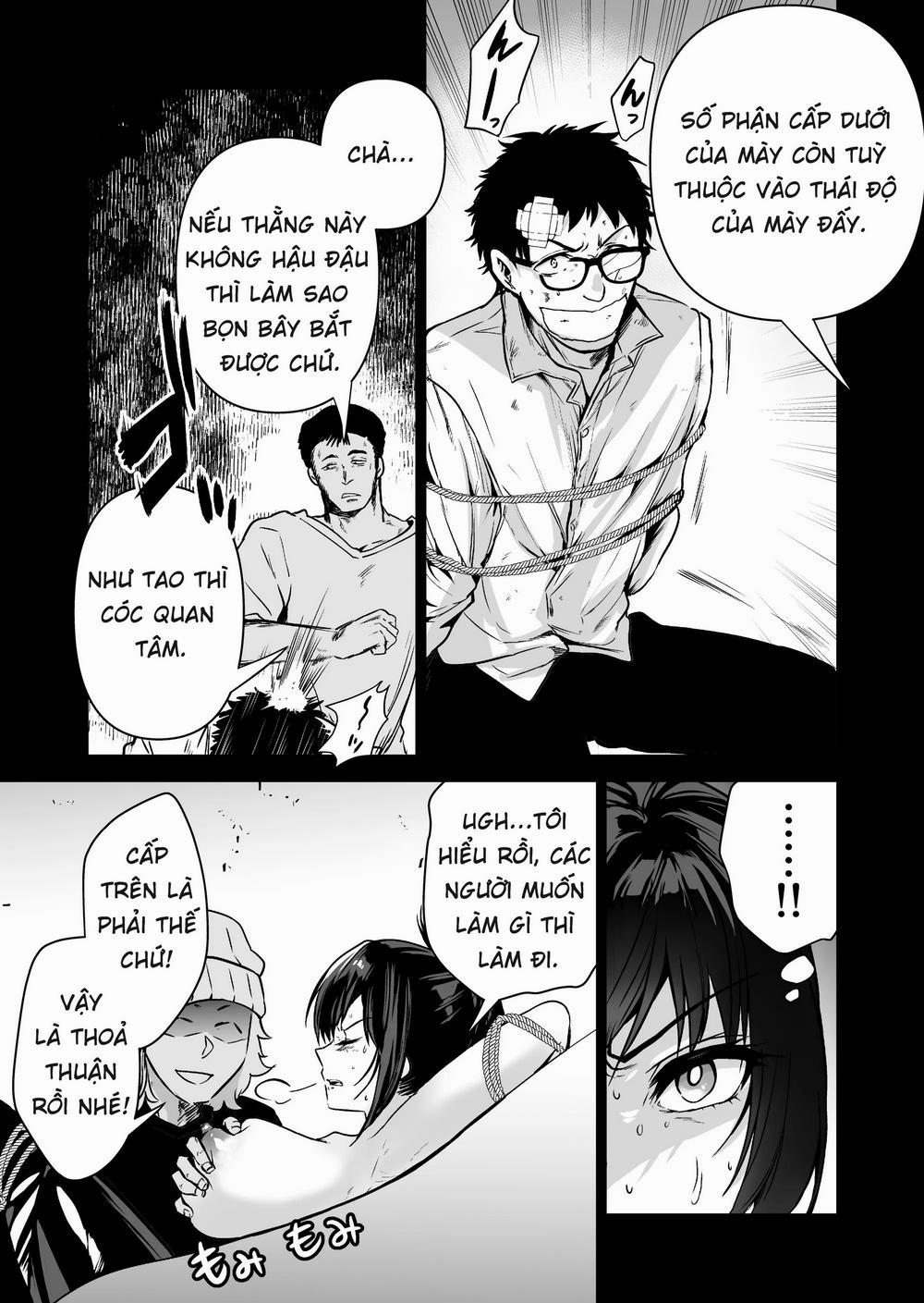 manhwax10.com - Truyện Manhwa Hema Shita Boku o Kabatte Tsukamatta Senpai Onna Sousakan ga Akutou-domo ni Biyaku-zuke de Yarareru Sugata ni Kuzu Bokki Chương Oneshot Trang 27