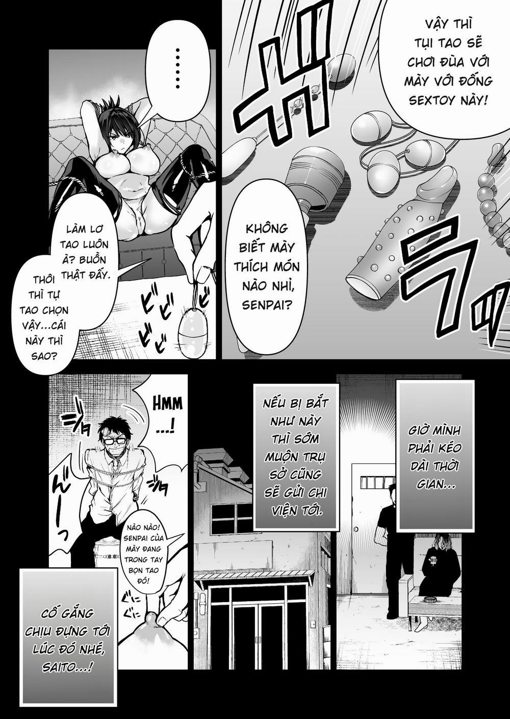 manhwax10.com - Truyện Manhwa Hema Shita Boku o Kabatte Tsukamatta Senpai Onna Sousakan ga Akutou-domo ni Biyaku-zuke de Yarareru Sugata ni Kuzu Bokki Chương Oneshot Trang 28