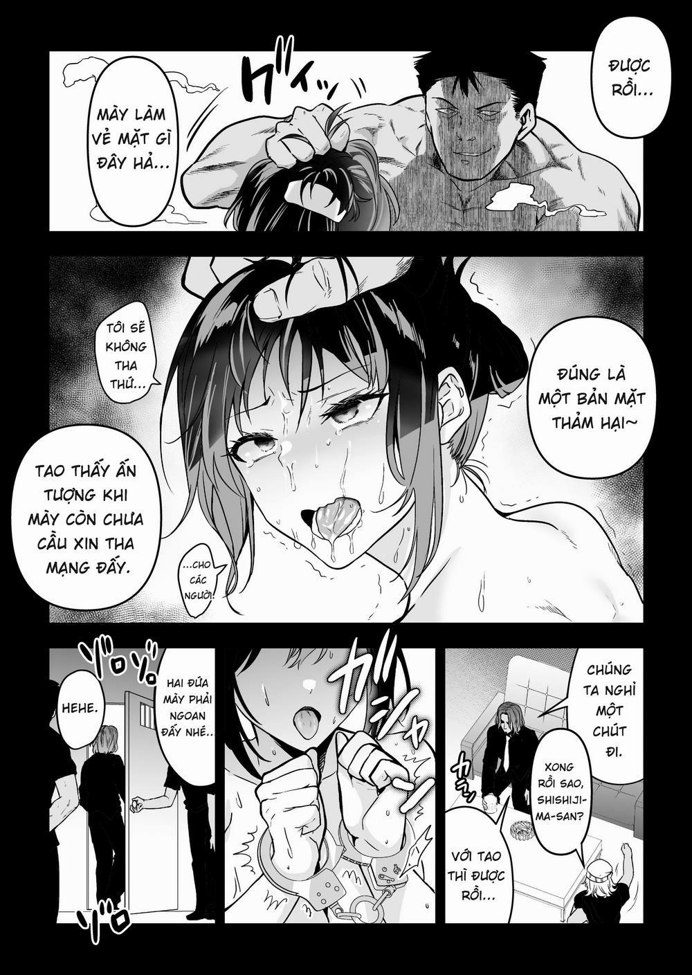 manhwax10.com - Truyện Manhwa Hema Shita Boku o Kabatte Tsukamatta Senpai Onna Sousakan ga Akutou-domo ni Biyaku-zuke de Yarareru Sugata ni Kuzu Bokki Chương Oneshot Trang 48