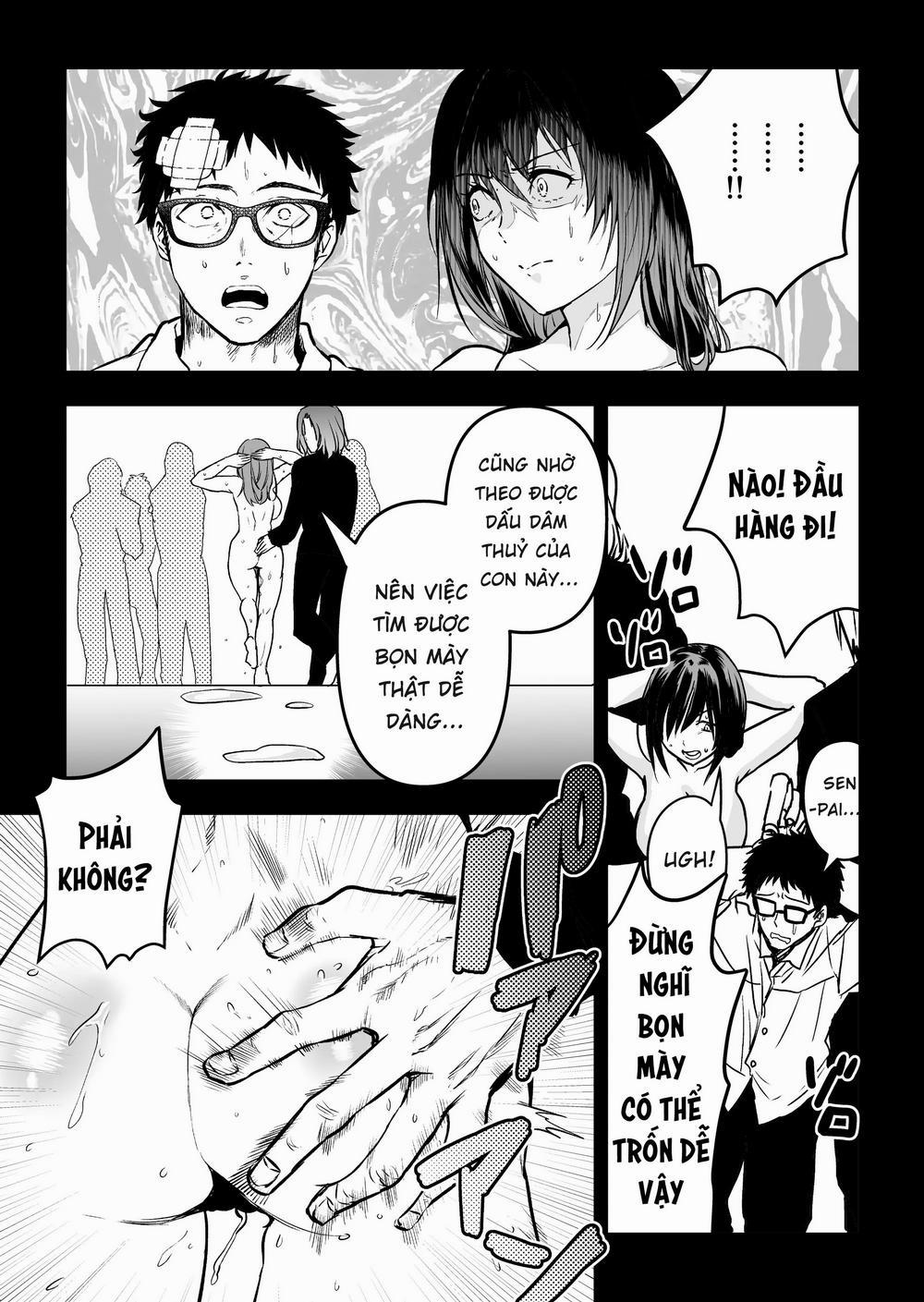 manhwax10.com - Truyện Manhwa Hema Shita Boku o Kabatte Tsukamatta Senpai Onna Sousakan ga Akutou-domo ni Biyaku-zuke de Yarareru Sugata ni Kuzu Bokki Chương Oneshot Trang 55