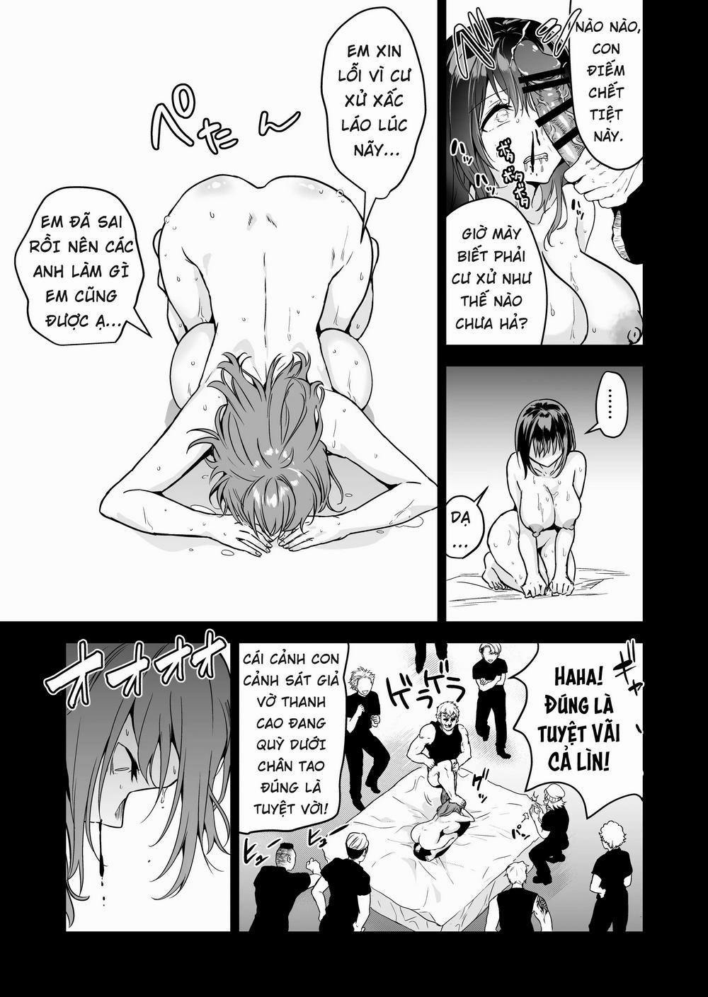 manhwax10.com - Truyện Manhwa Hema Shita Boku o Kabatte Tsukamatta Senpai Onna Sousakan ga Akutou-domo ni Biyaku-zuke de Yarareru Sugata ni Kuzu Bokki Chương Oneshot Trang 69