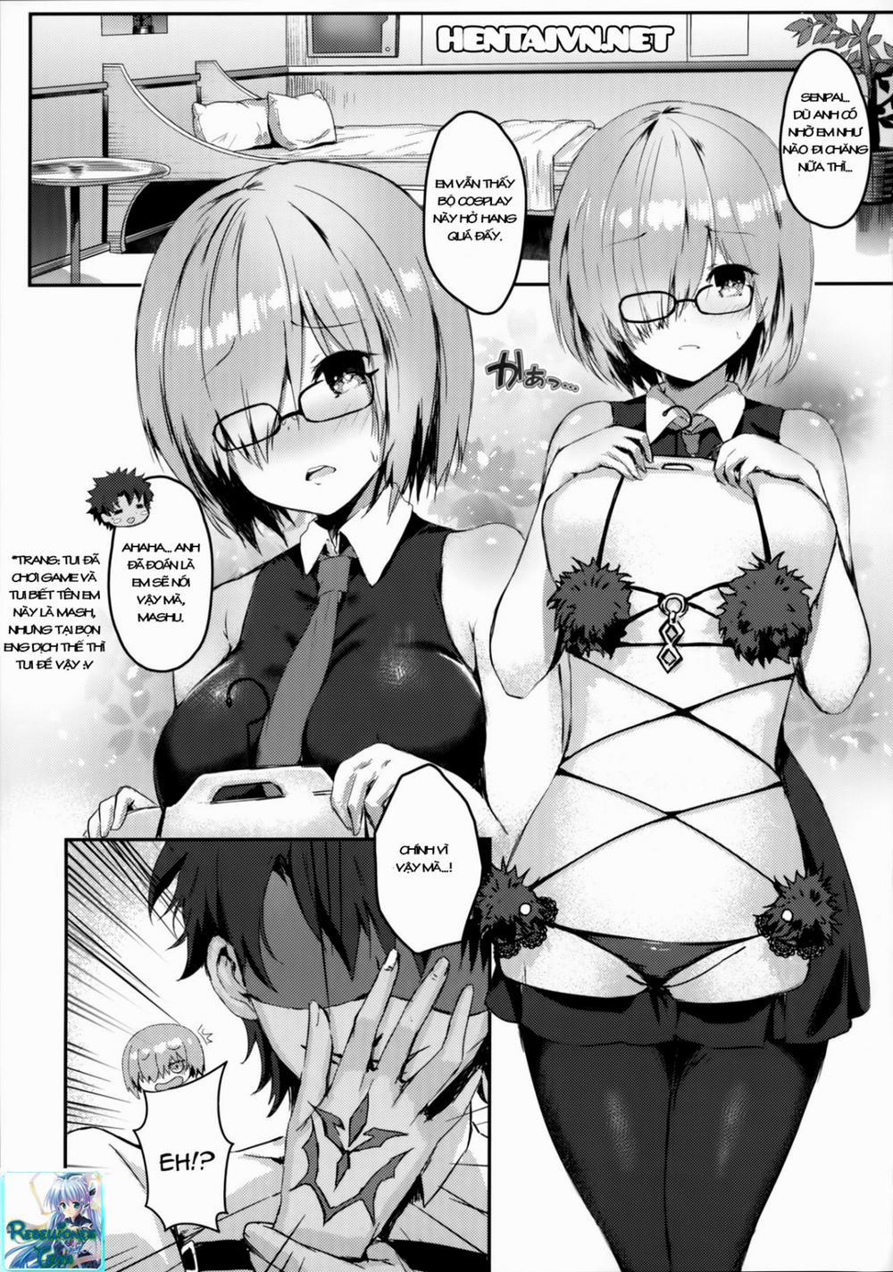 manhwax10.com - Truyện Manhwa Hentai Senpai to Yajuu Kouhai (Fate/Grand Order) Chương Oneshot Trang 5