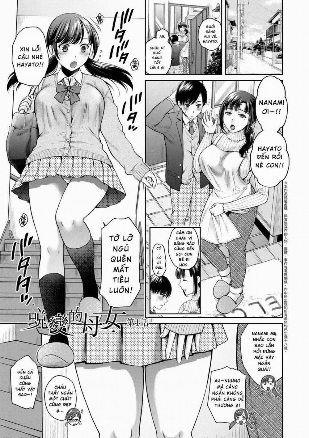 manhwax10.com - Truyện Manhwa Henyousuru Oyako Etsuraku Ni Mezameru Saori, Yokubou Ni Ochiru Nanami Chương 1 Trang 7