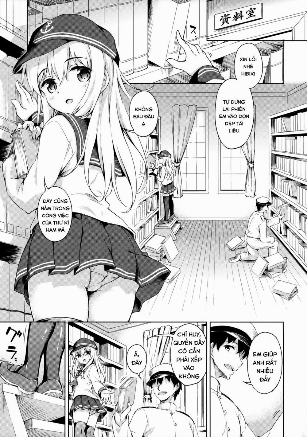 manhwax10.com - Truyện Manhwa Hibiki no Honne? (Kantai Collection -KanColle-) Chương Oneshot Trang 5