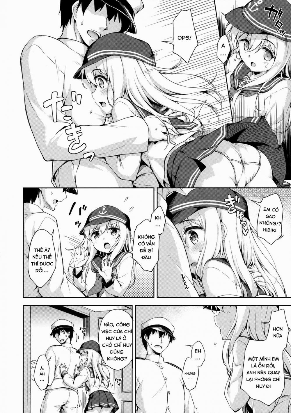 manhwax10.com - Truyện Manhwa Hibiki no Honne? (Kantai Collection -KanColle-) Chương Oneshot Trang 6