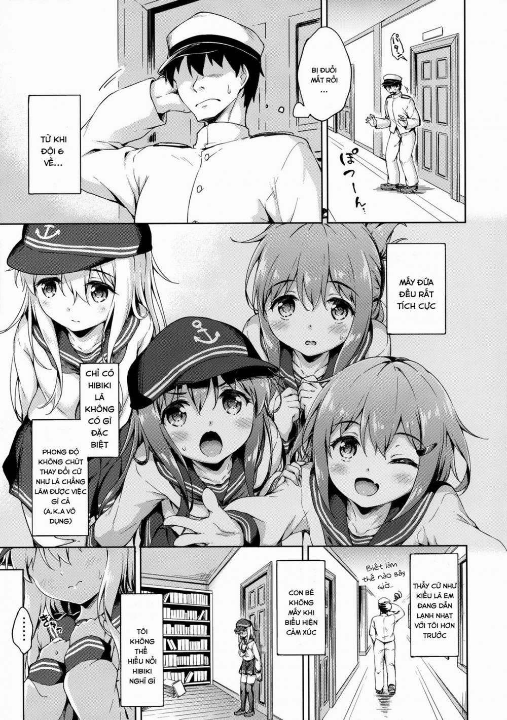 manhwax10.com - Truyện Manhwa Hibiki no Honne? (Kantai Collection -KanColle-) Chương Oneshot Trang 7