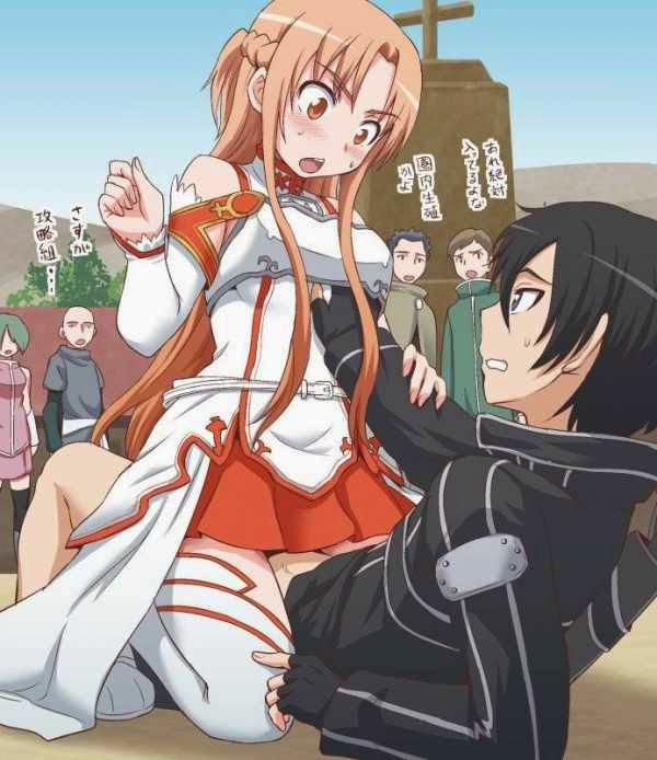 manhwax10.com - Truyện Manhwa Hình Ảnh 18+ Chương Kirito 0 Asuna 0 Sword Art Online Trang 12