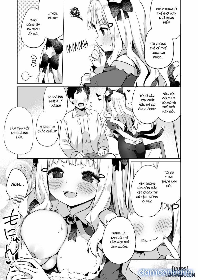 manhwax10.com - Truyện Manhwa Hirotta Madousho de Chinmai Nekomimi-chan to Ecchi Dekiru Hon Chương 1 Trang 22