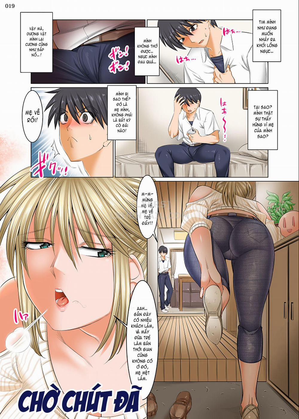 manhwax10.com - Truyện Manhwa Hiru wa Tomodachi no Okaa-san Yoru wa Ore no Oyome-san Chương 1 Trang 21