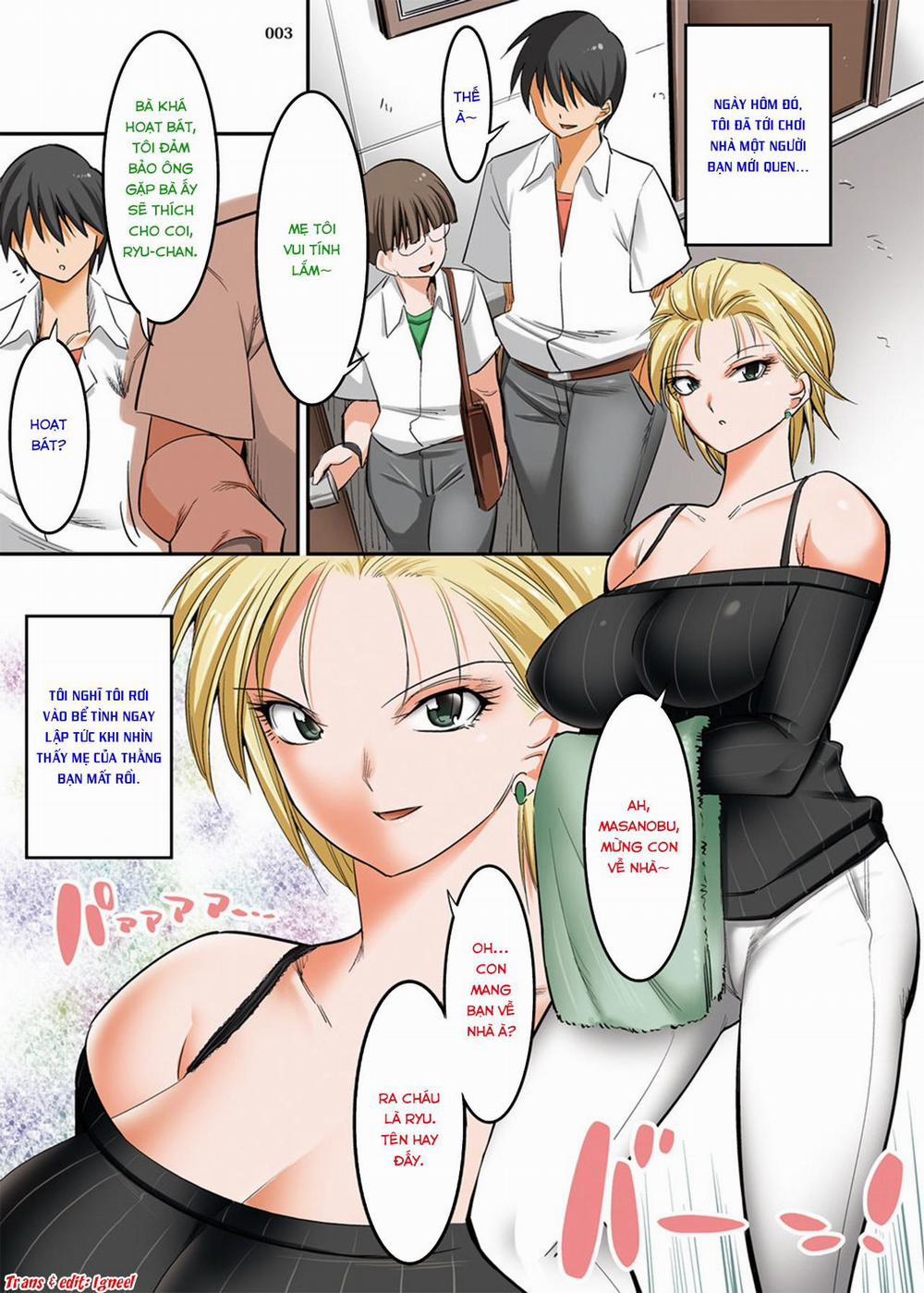 manhwax10.com - Truyện Manhwa Hiru wa Tomodachi no Okaa-san Yoru wa Ore no Oyome-san Chương 5 END Trang 2