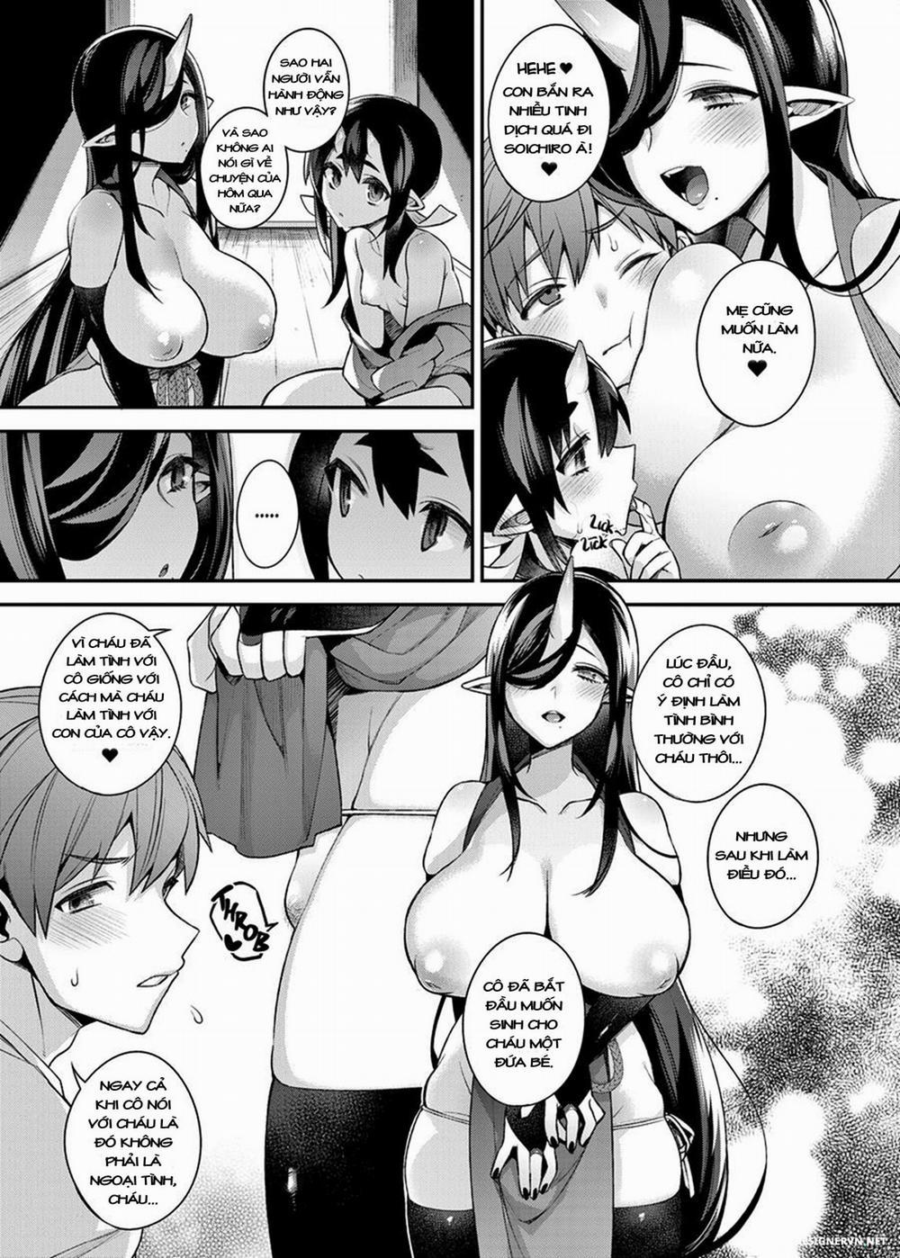 manhwax10.com - Truyện Manhwa Hitonarazaru Oyomesama (Trọn bộ) Chương 0 Mating with Oni 0 Mother 0 Daughter Trang 12