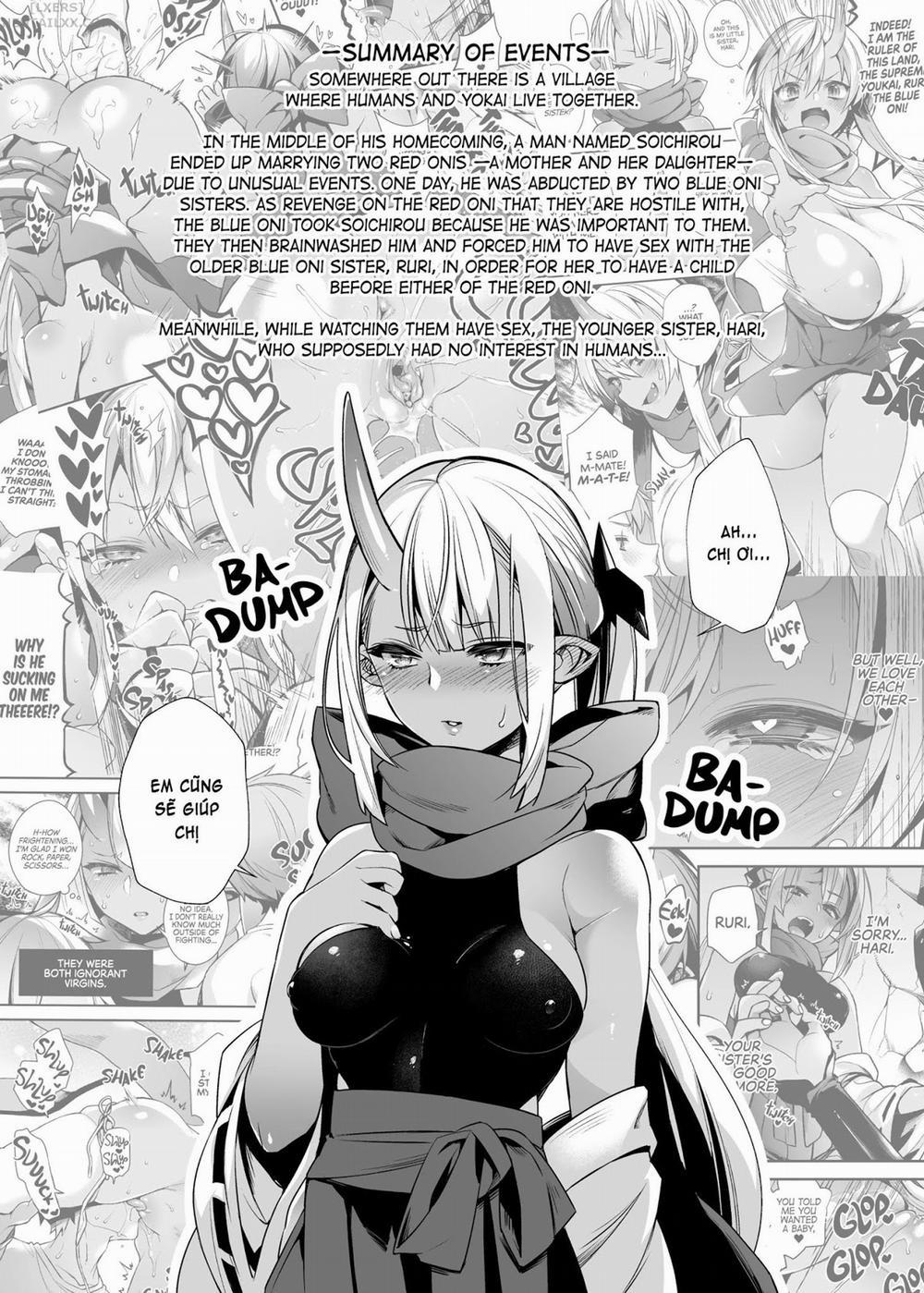 manhwax10.com - Truyện Manhwa Hitonarazaru Oyomesama (Trọn bộ) Chương 0 Mating with Oni 0 Sisters 0 Trang 6