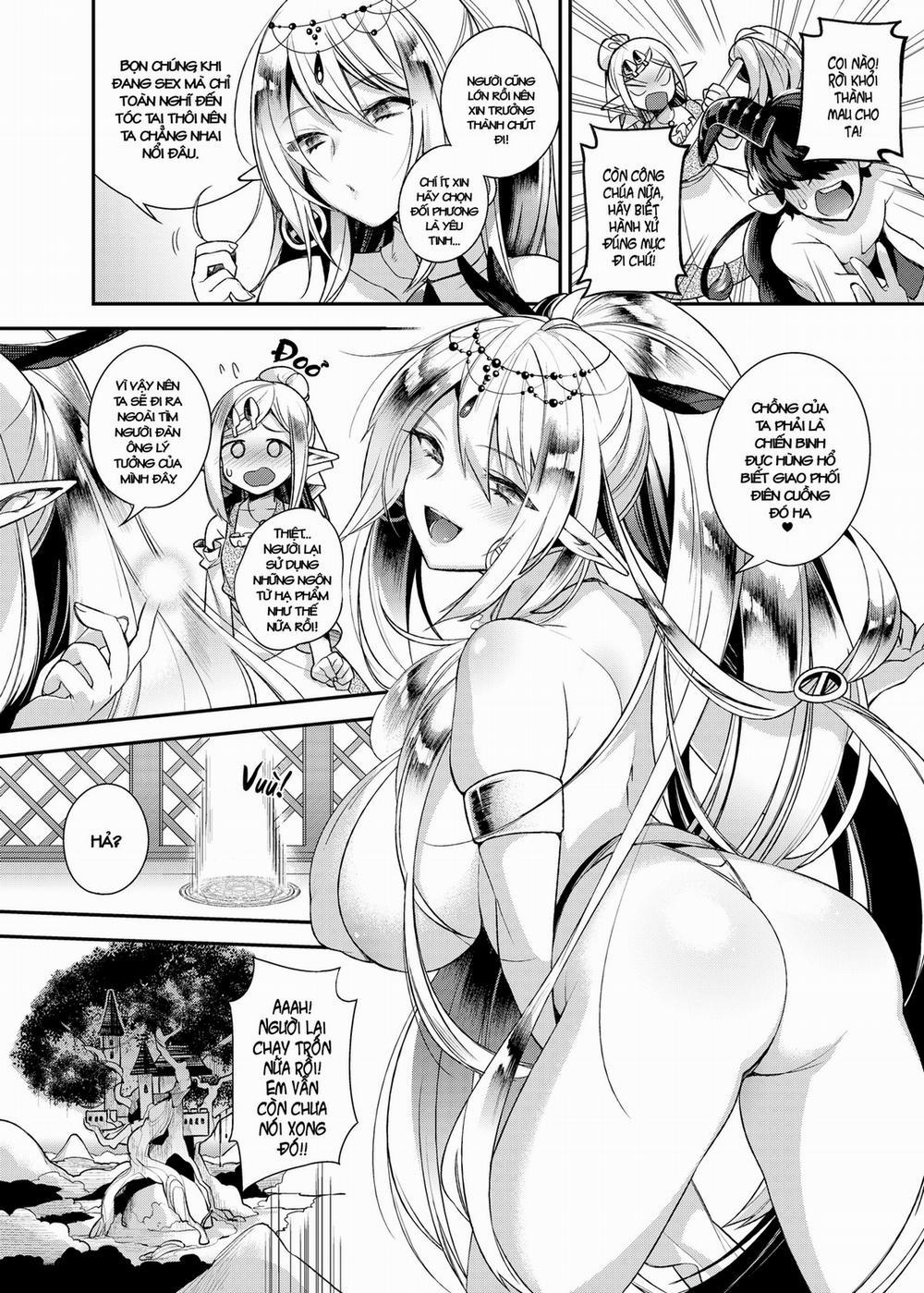 manhwax10.com - Truyện Manhwa Hitonarazaru Oyomesama (Trọn bộ) Chương 0 Shota Orc kun wa Elf no Ohimesama 0 Jouzu ni Haramaserareru kana Trang 9