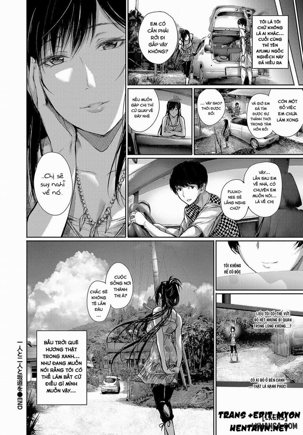 manhwax10.com - Truyện Manhwa Hitori to Futari to Sakamichi o Chương Oneshot Trang 24